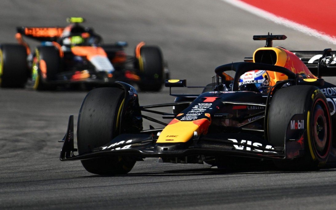 Verstappen Norris Austin