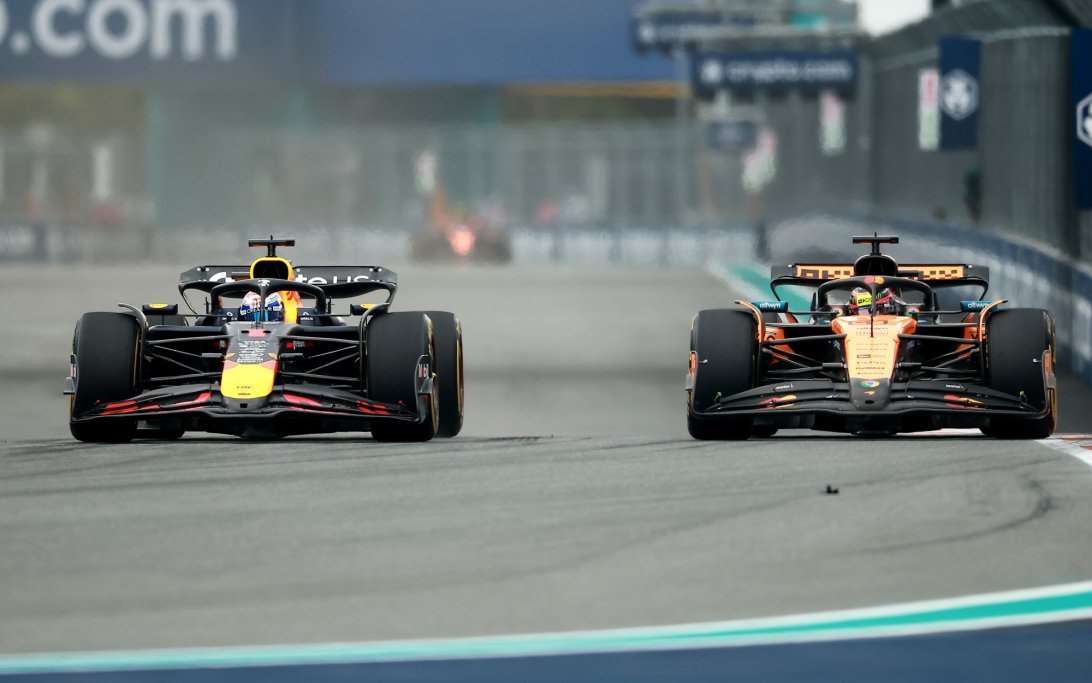 Verstappen Piastri Miami
