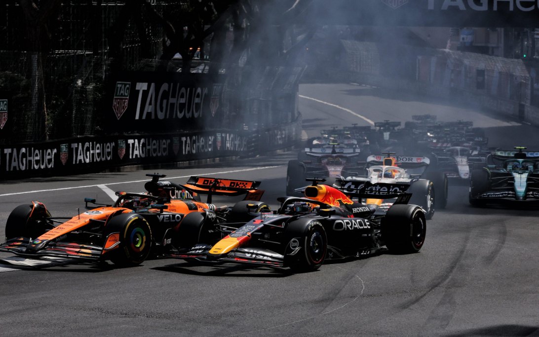 Verstappen Piastri Monaco