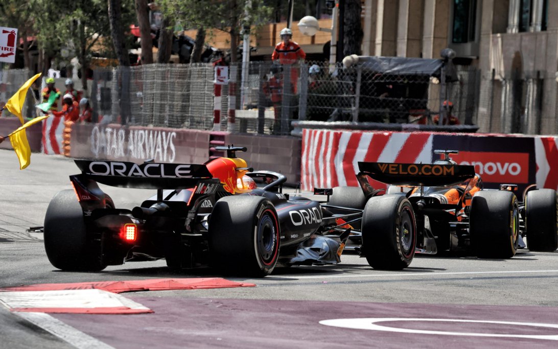 Verstappen Piastri Monaco
