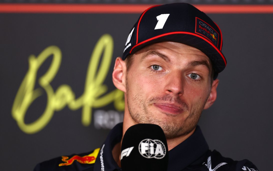 Verstappen Pres Baku