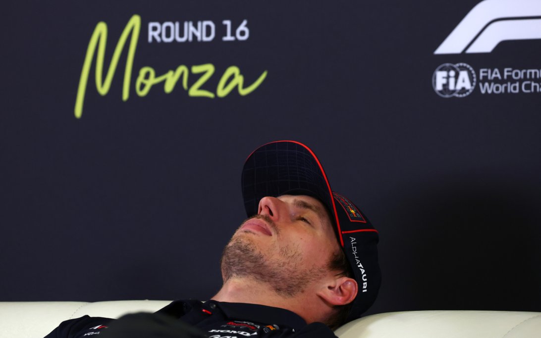 Verstappen Presser Monza