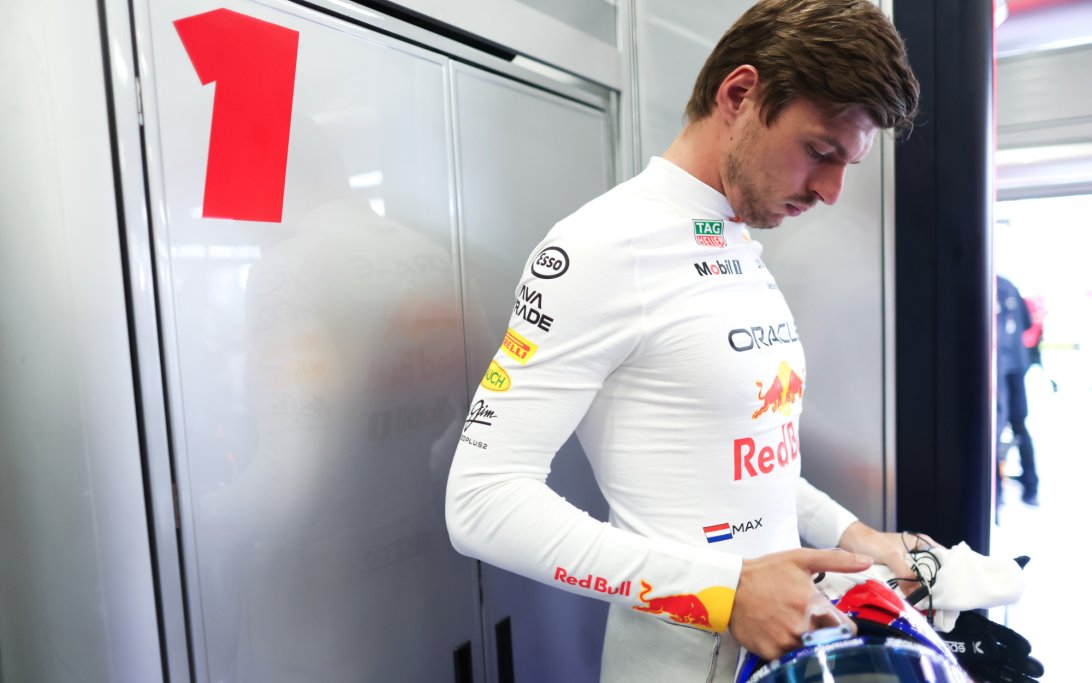 Verstappen Q Silverstone