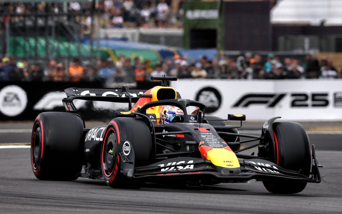 Verstappen Q Silverstone