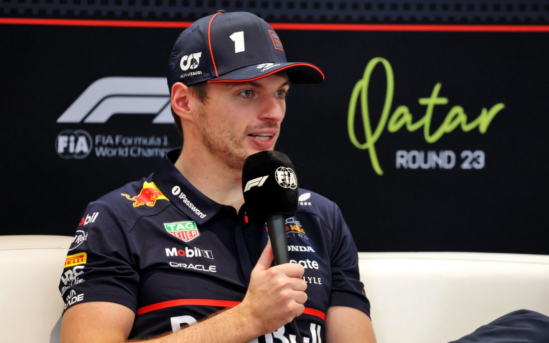 Verstappen Race presser Qatar