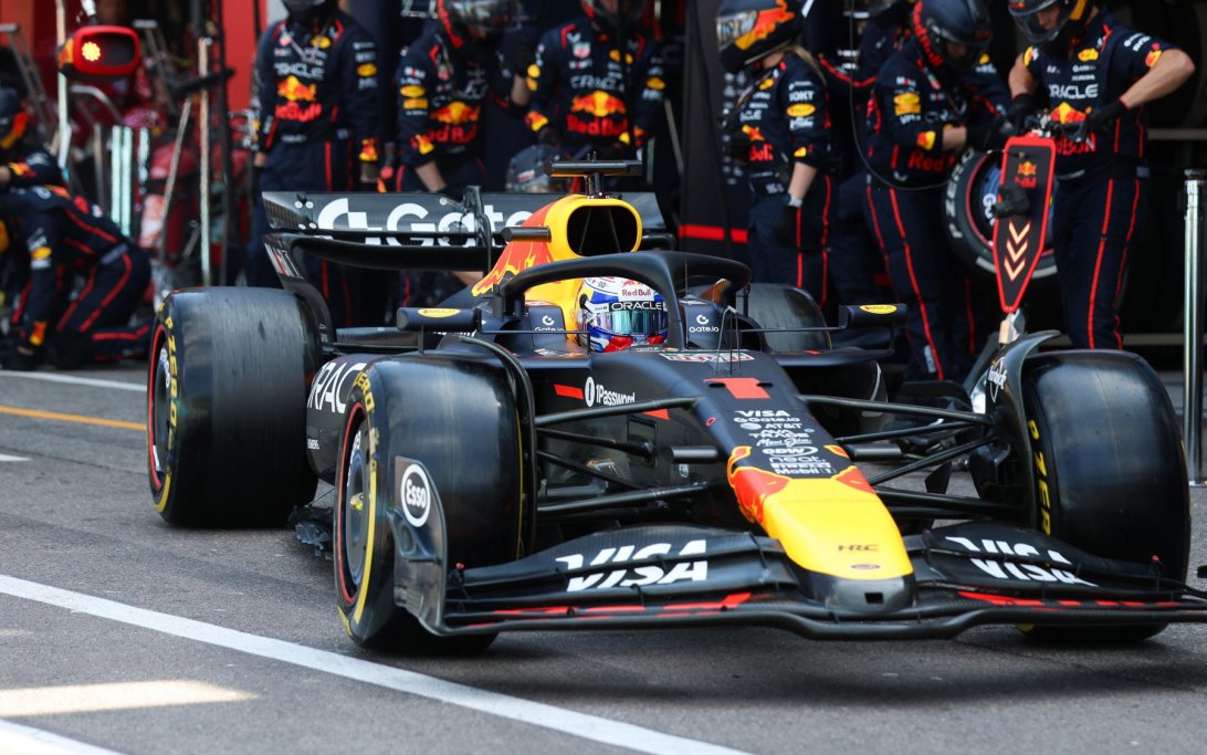 Verstappen pit Monaco
