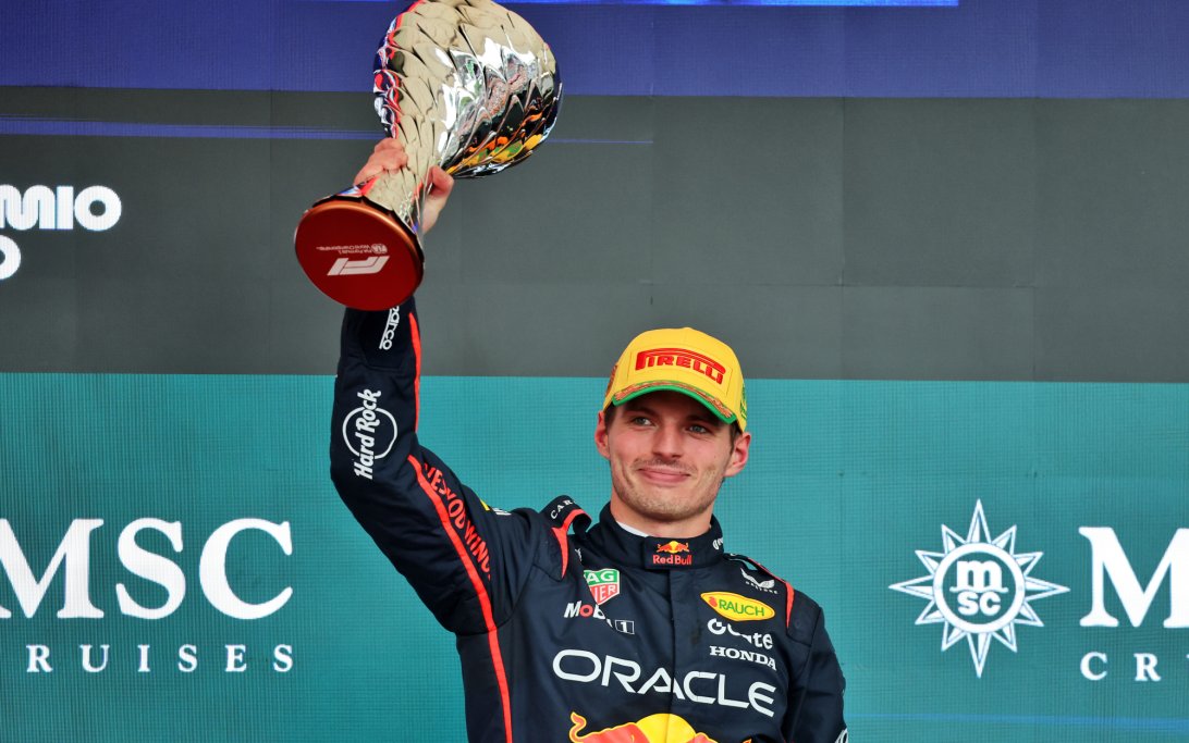 Verstappen podium Brazil