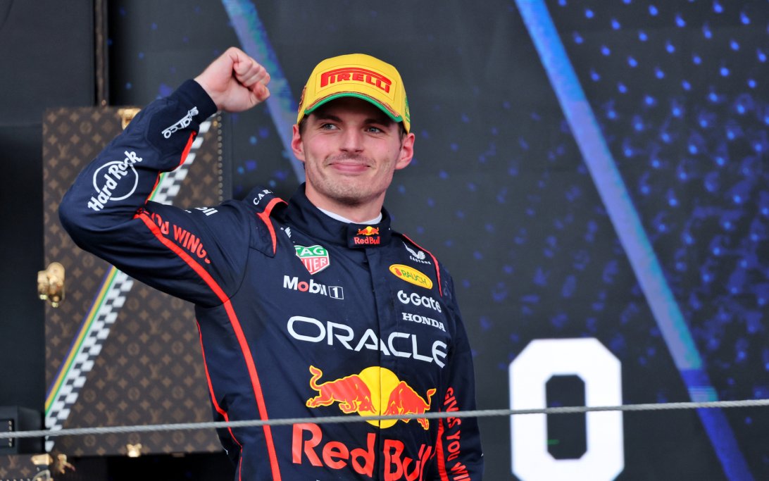 Verstappen podium Brazil