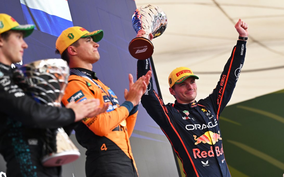 Verstappen podium Brazil