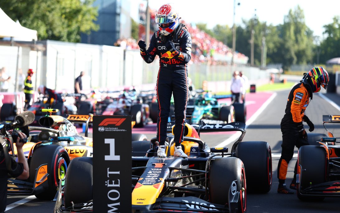 Verstappen pole Monza