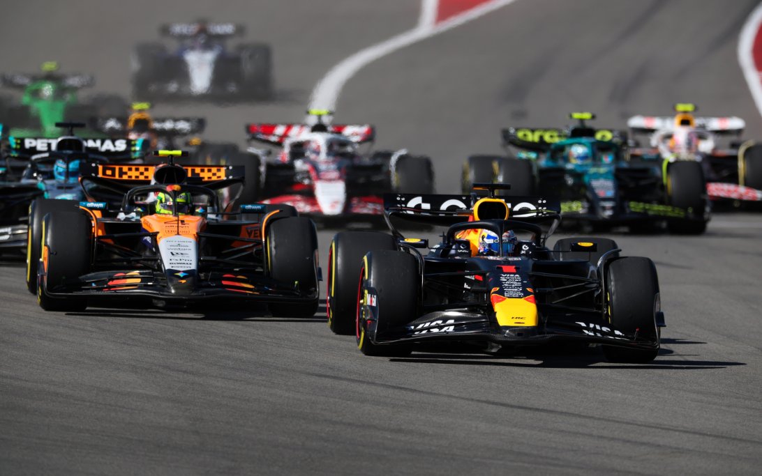 Verstappen race Austin