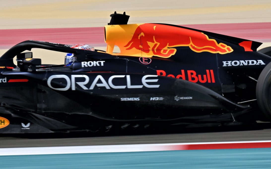Verstappen Bahrain test