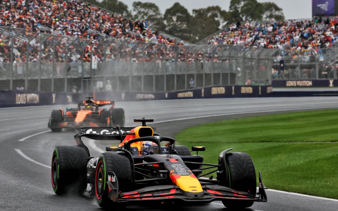 Verstappen Australia race wet
