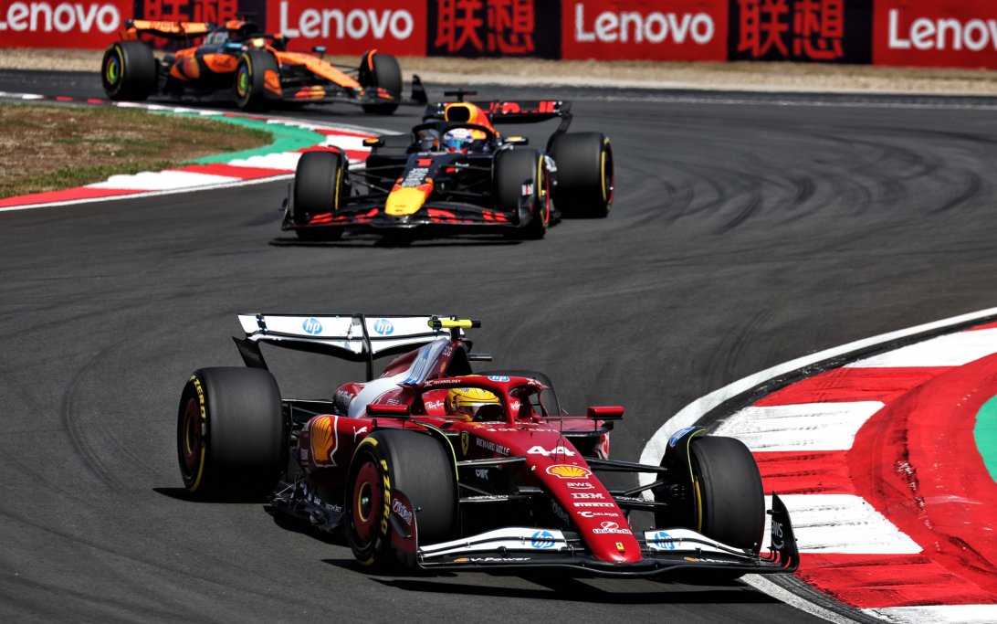 Verstappen Hamilton sprint China
