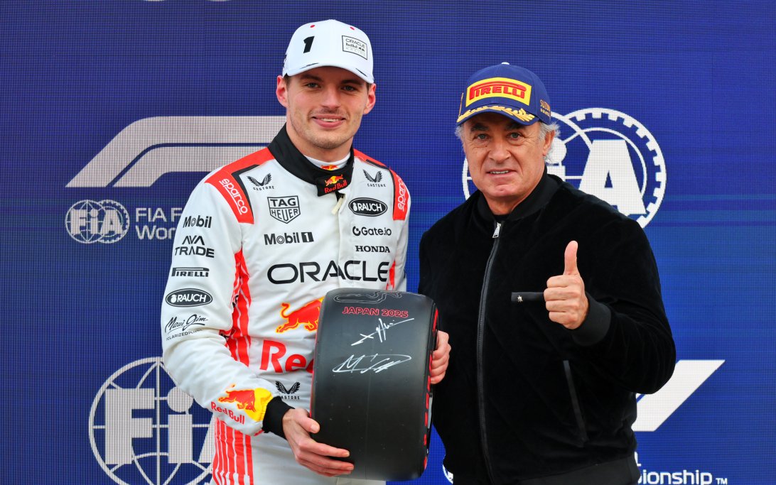Verstappen pole Japan