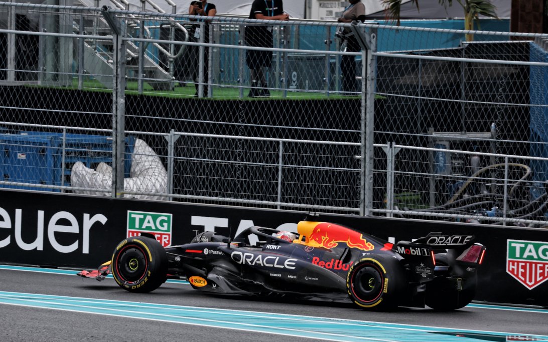 Verstappen damage Miami