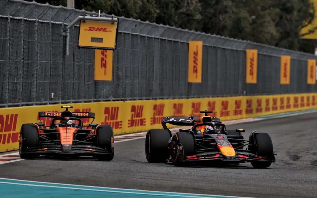 Verstappen Norris Miami