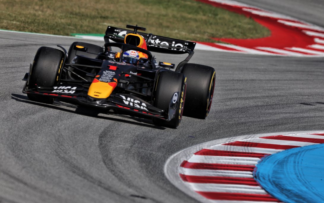 Verstappen Spain FP2