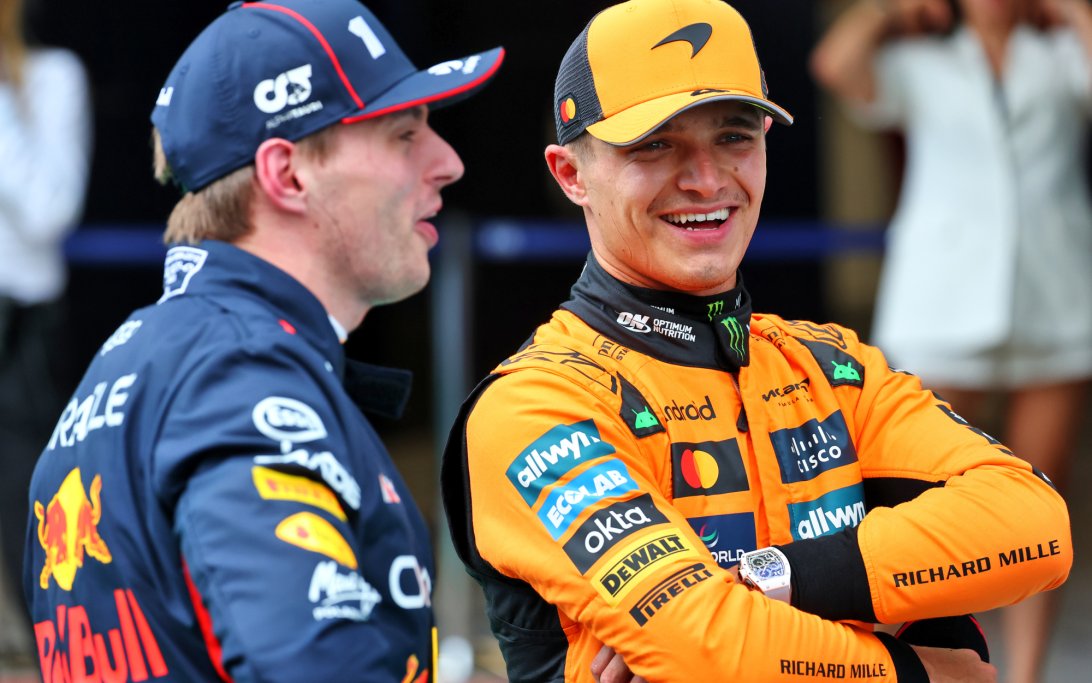 Verstappen Norris spain