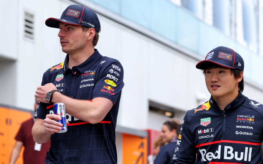 Verstappen Tsunoda Canada Thursday