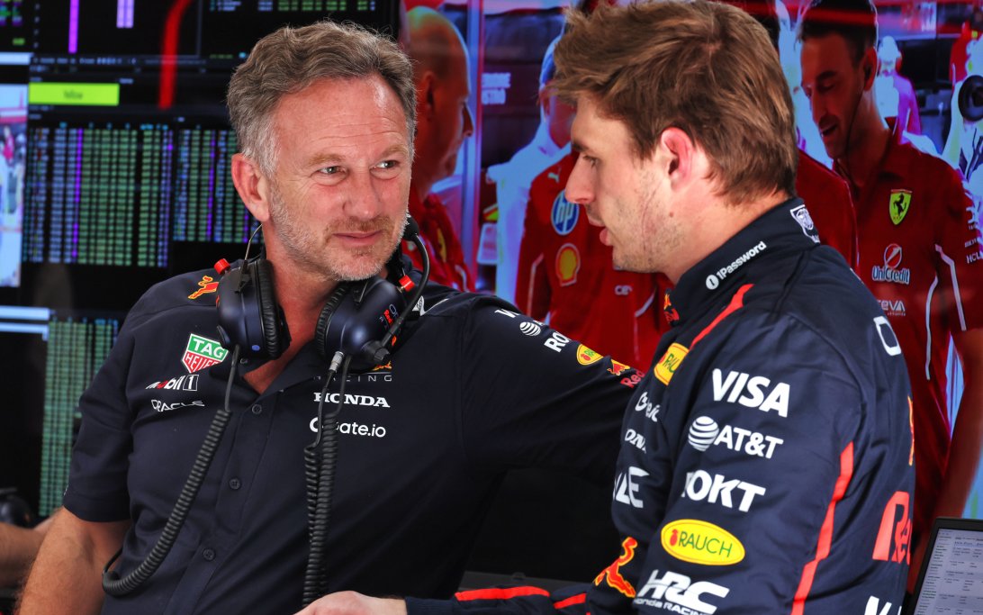 Verstappen Horner Austria FP3