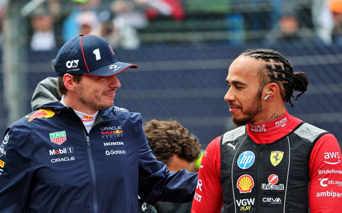 Verstappen Hamilton Hungary