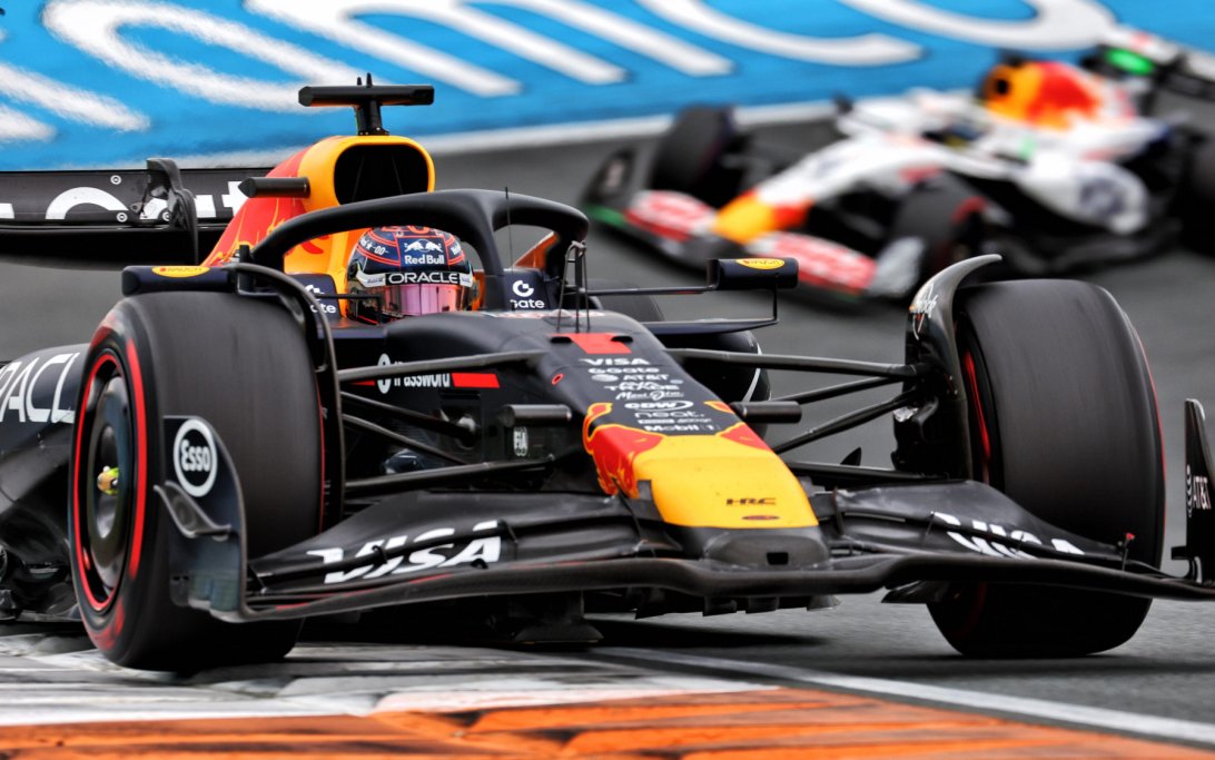 Verstappen Hadjar Zandvoort
