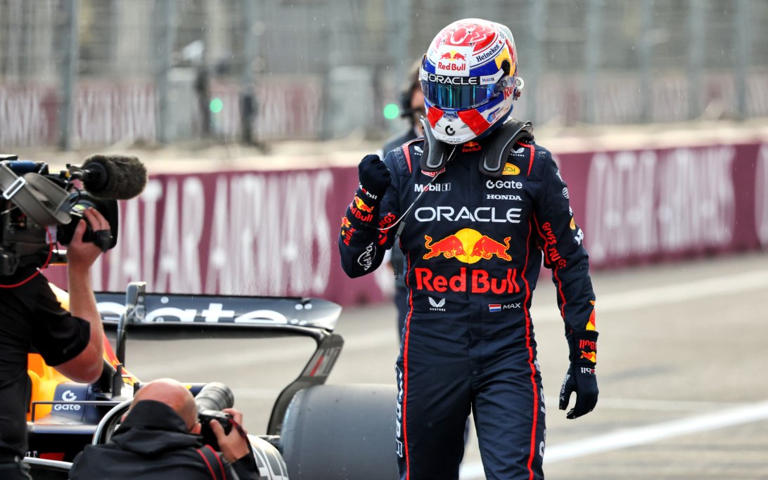 Verstappen pole Baku