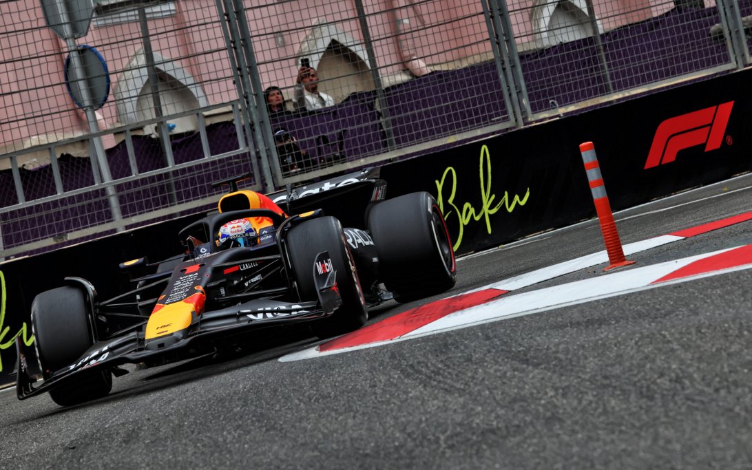 Verstappen Baku race