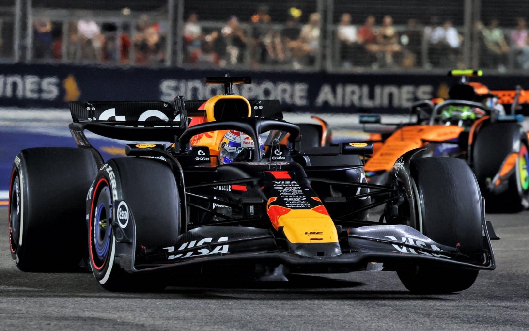 Verstappen Norris Singapore