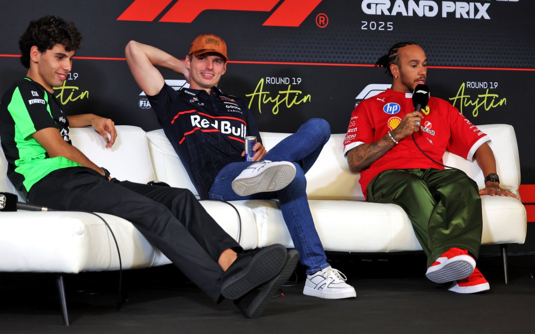 Verstappen Austin presser