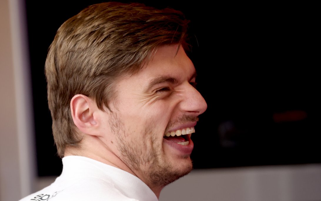 Verstappen laugh Abu Dhabi