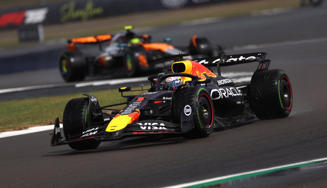 Verstappen Silverstone race wet