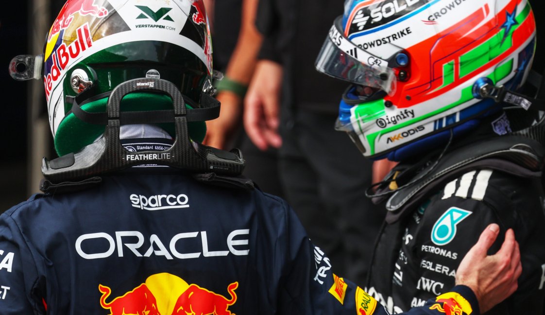 Verstappen Antonelli Brazil podium