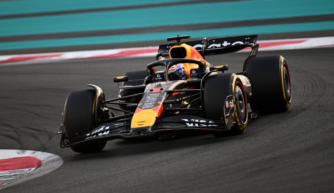 Verstappen Abu Dhabi race
