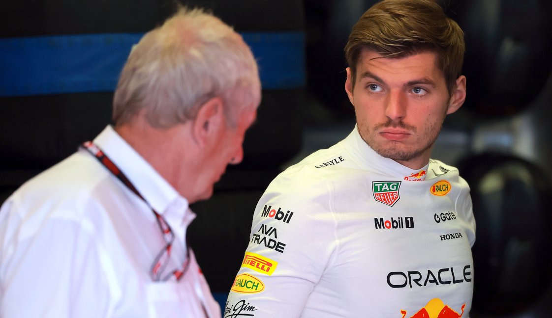 Verstappen Marko FP3 Mexico