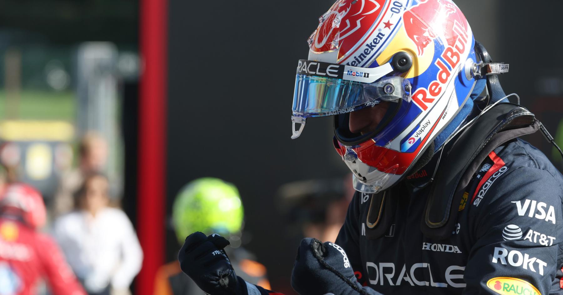 Max Verstappen lands Mercedes joke after snatching Lewis Hamilton record