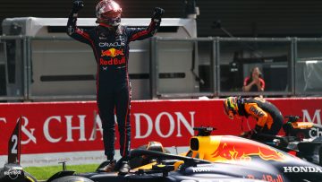 Max Verstappen gives Christian Horner replacement winning start against powerless McLaren