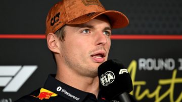 Max Verstappen unfazed by new F1 position as world title fight heats up