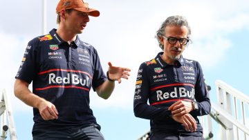 Mekies: "Niemand praat over titel Verstappen bij Red Bull"