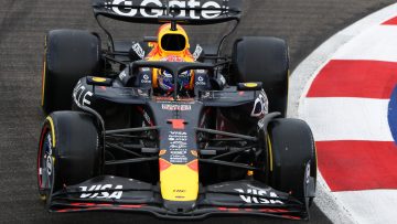Sterke Verstappen slaat toe in afsluitende training GP Singapore