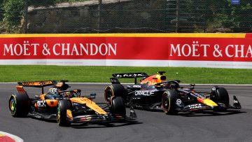 2025 F1 Belgian Grand Prix - Spa Sprint results