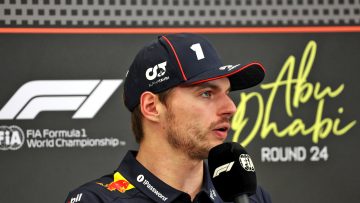 Max Verstappen reveals new F1 driver number