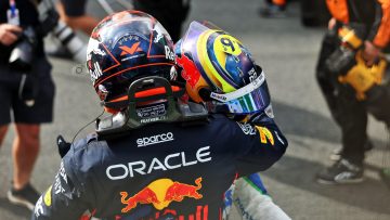 Hadjar huivert én geniet van Verstappen-vooruitzicht: "Maakt me bang"