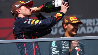 Verstappen Canada podium