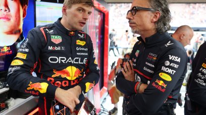 Verstappen Mekies Belgium FP1