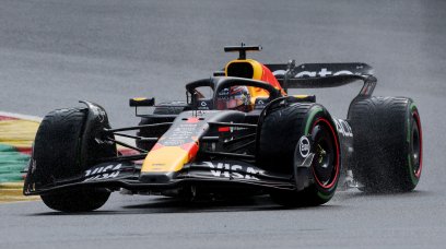 Verstappen race Belgium wet