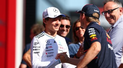 Verstappen Antonelli Hungary Thursday