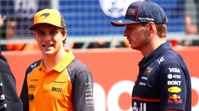 Verstappen Piastri Hungary race