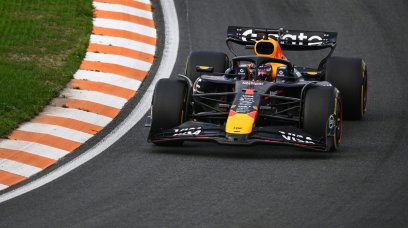 Verstappen race Zandvoort